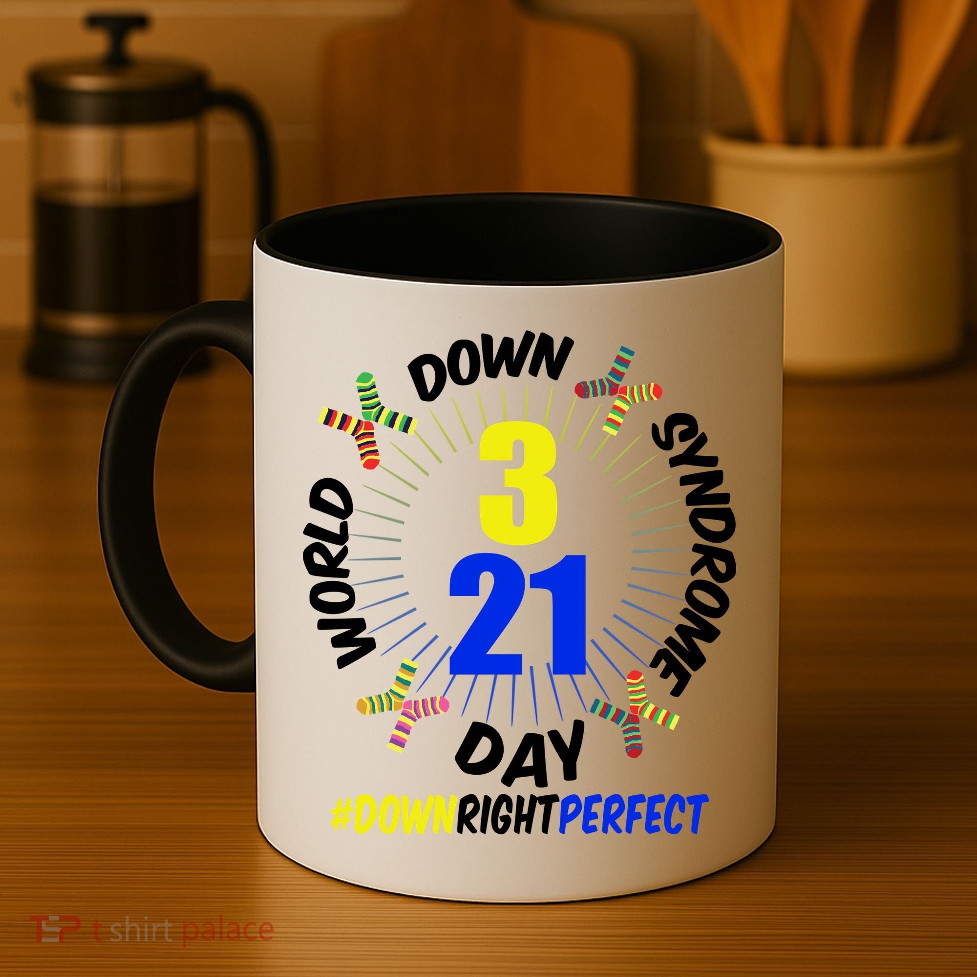 World Down Syndrome Day #DownRightPerfect Coffee Mug