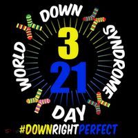 World Down Syndrome Day #DownRightPerfect Women's Hoodie thumb 2