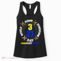 World Down Syndrome Day #DownRightPerfect Women's Tank Top thumb 0