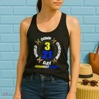 World Down Syndrome Day #DownRightPerfect Women's Tank Top thumb 2
