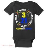 World Down Syndrome Day #DownRightPerfect Baby Bodysuit thumb 0