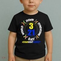 World Down Syndrome Day #DownRightPerfect Toddler T-Shirt thumb 2
