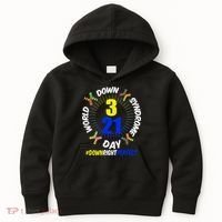 World Down Syndrome Day #DownRightPerfect Kids Hoodie thumb 0