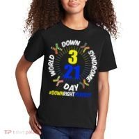World Down Syndrome Day #DownRightPerfect Kids T-Shirt thumb 2