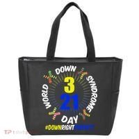 World Down Syndrome Day #DownRightPerfect Tote Bag thumb 0