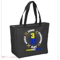 World Down Syndrome Day #DownRightPerfect Tote Bag thumb 2