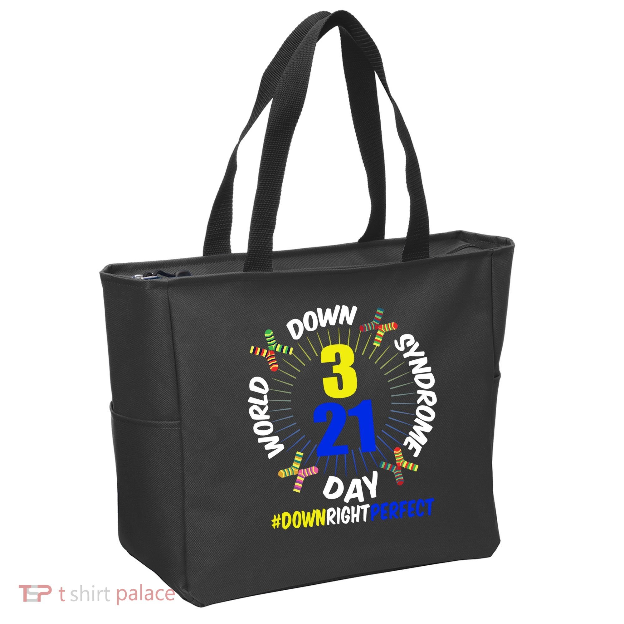 World Down Syndrome Day #DownRightPerfect Tote Bag