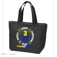 World Down Syndrome Day #DownRightPerfect Tote Bag thumb 3