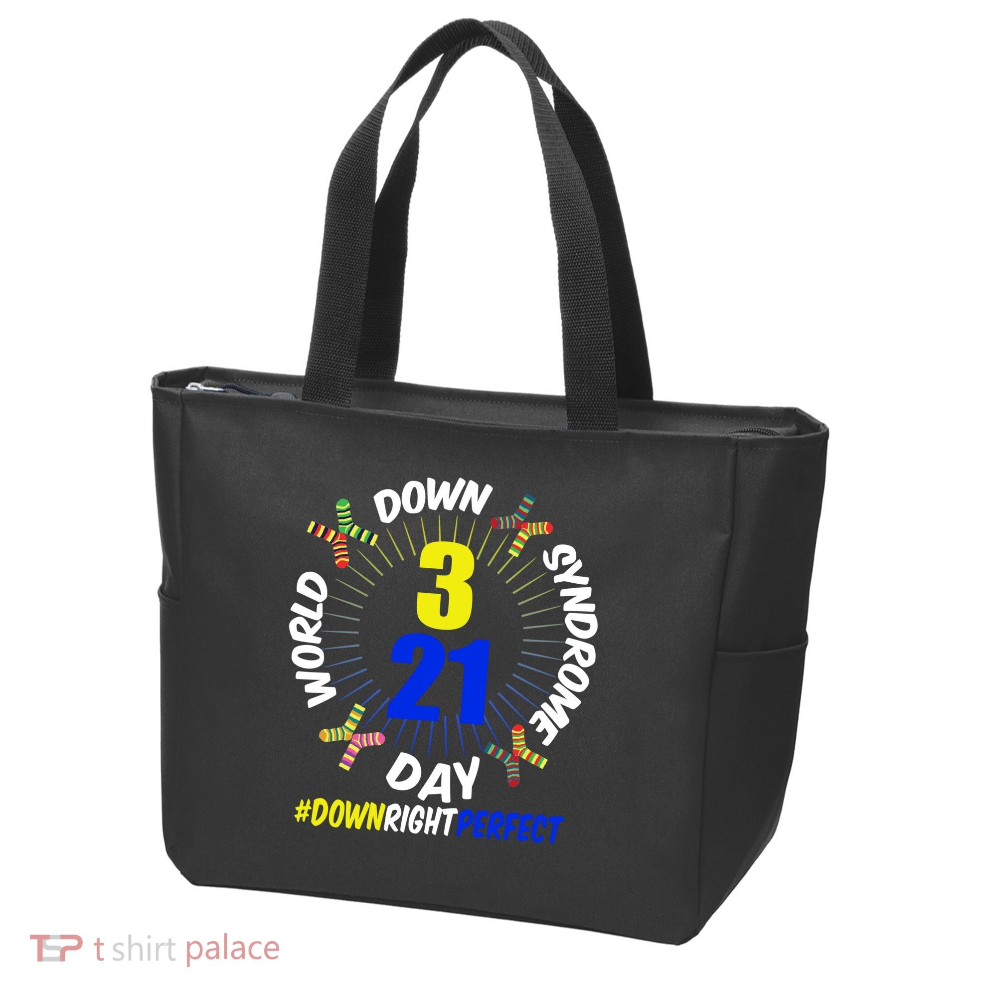 World Down Syndrome Day #DownRightPerfect Tote Bag