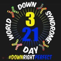 World Down Syndrome Day #DownRightPerfect Tote Bag thumb 4
