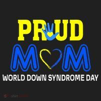 World Down Syndrome Day Mom Awareness March 21 Women's Sweatshirt thumb 2