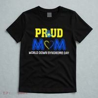 World Down Syndrome Day Mom Awareness March 21 T-Shirt thumb 5