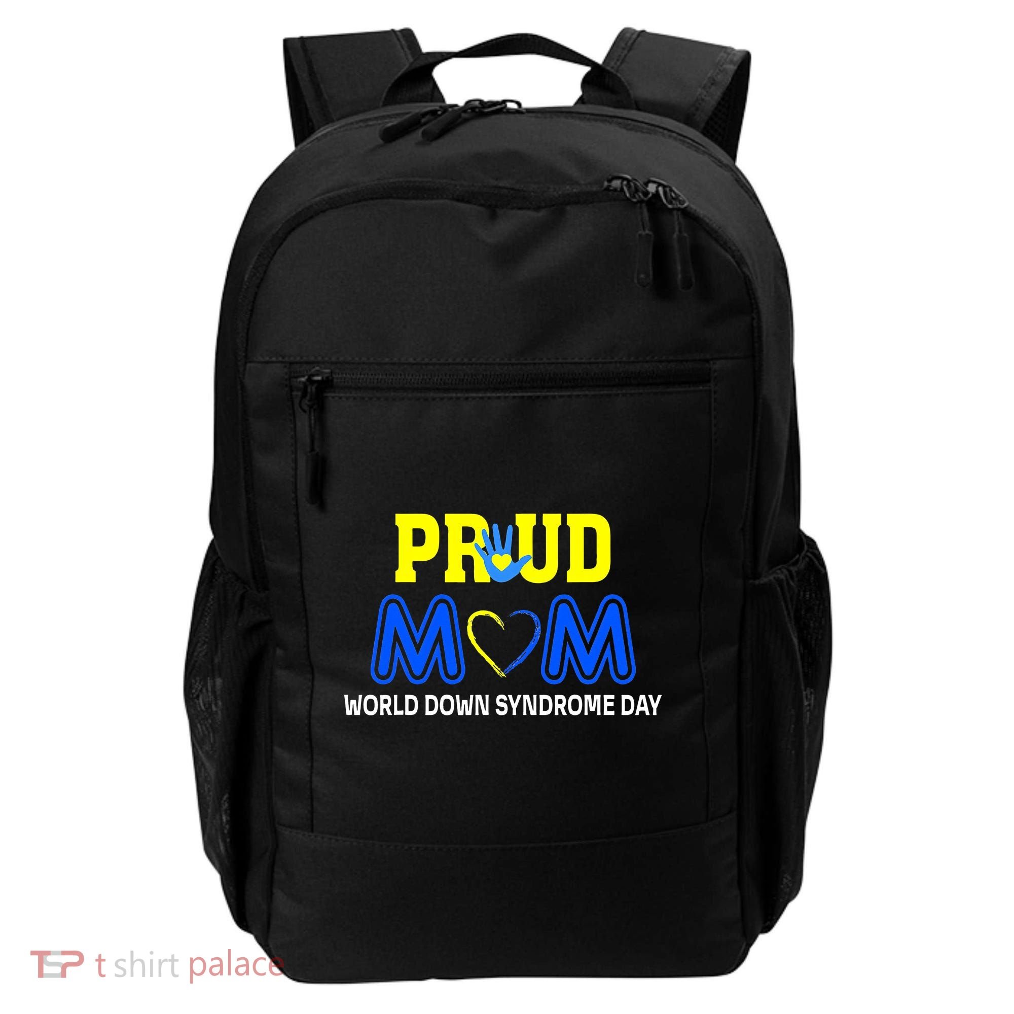 World Down Syndrome Day Mom Awareness March 21 Backpack