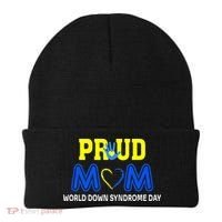 World Down Syndrome Day Mom Awareness March 21 Beanie thumb 0