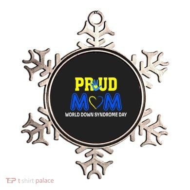 World Down Syndrome Day Mom Awareness March 21 Ornament