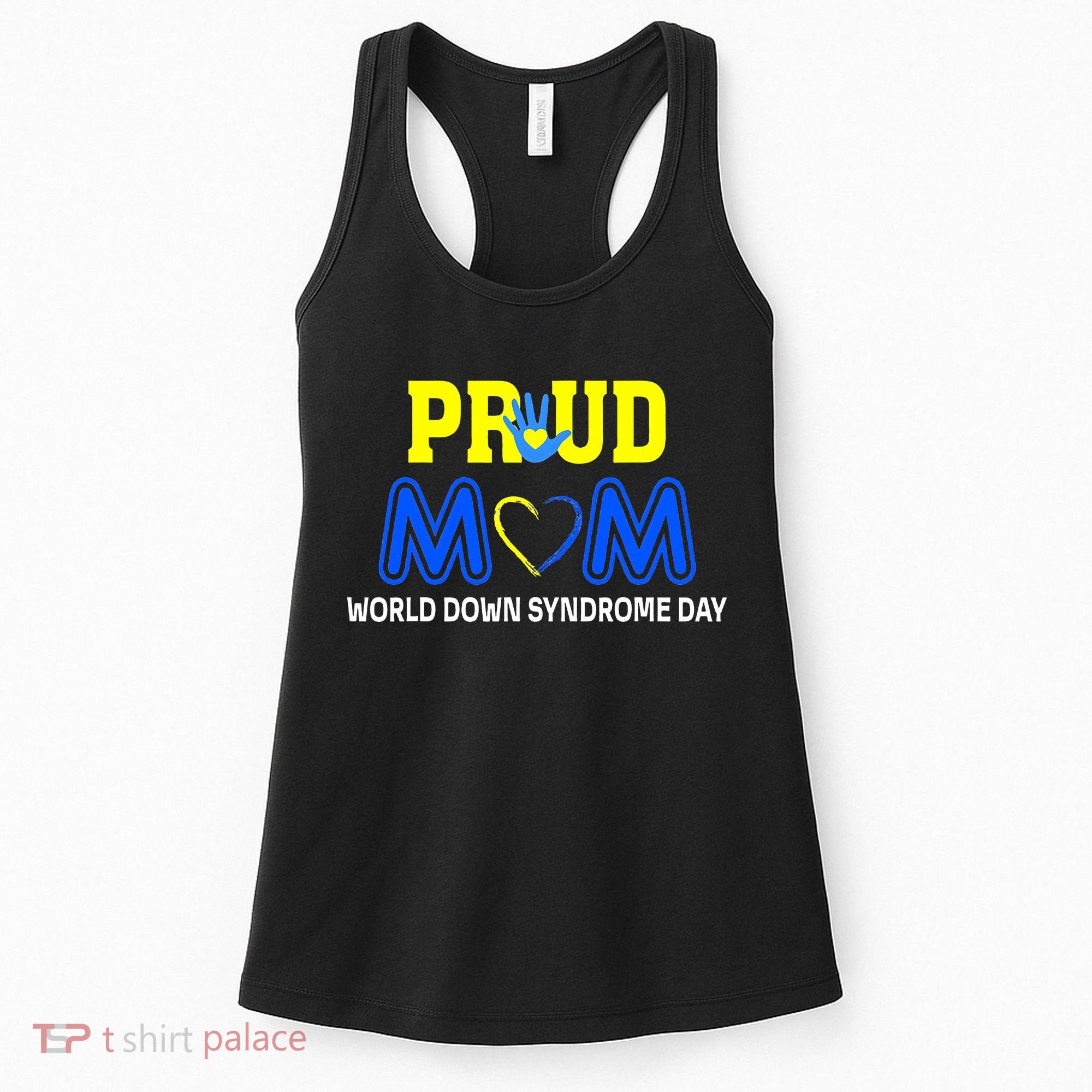 World Down Syndrome Day Mom Awareness March 21 Women's Tank Top