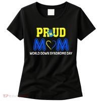 World Down Syndrome Day Mom Awareness March 21 Women's T-Shirt thumb 0