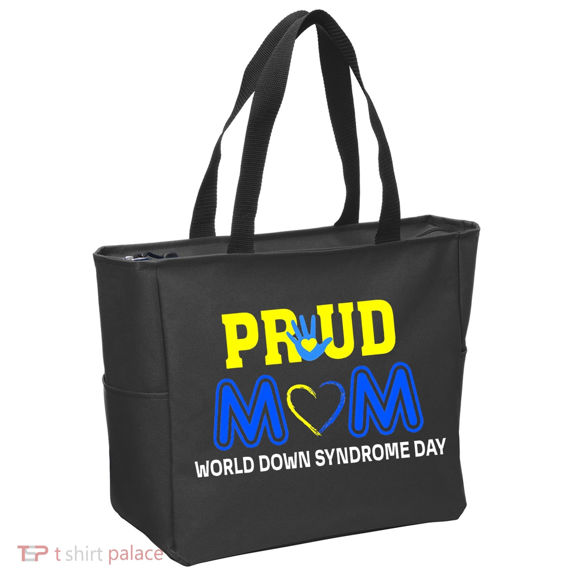 World Down Syndrome Day Mom Awareness March 21 Tote Bag