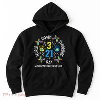 World Down Syndrome Day 321 Awareness Support Women Hoodie thumb 0