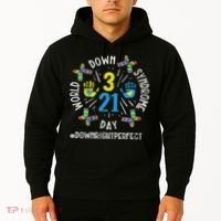 World Down Syndrome Day 321 Awareness Support Women Hoodie thumb 2