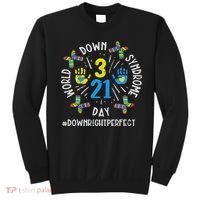 World Down Syndrome Day 321 Awareness Support Women Sweatshirt thumb 0