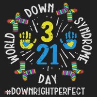 World Down Syndrome Day 321 Awareness Support Women Beanie thumb 2