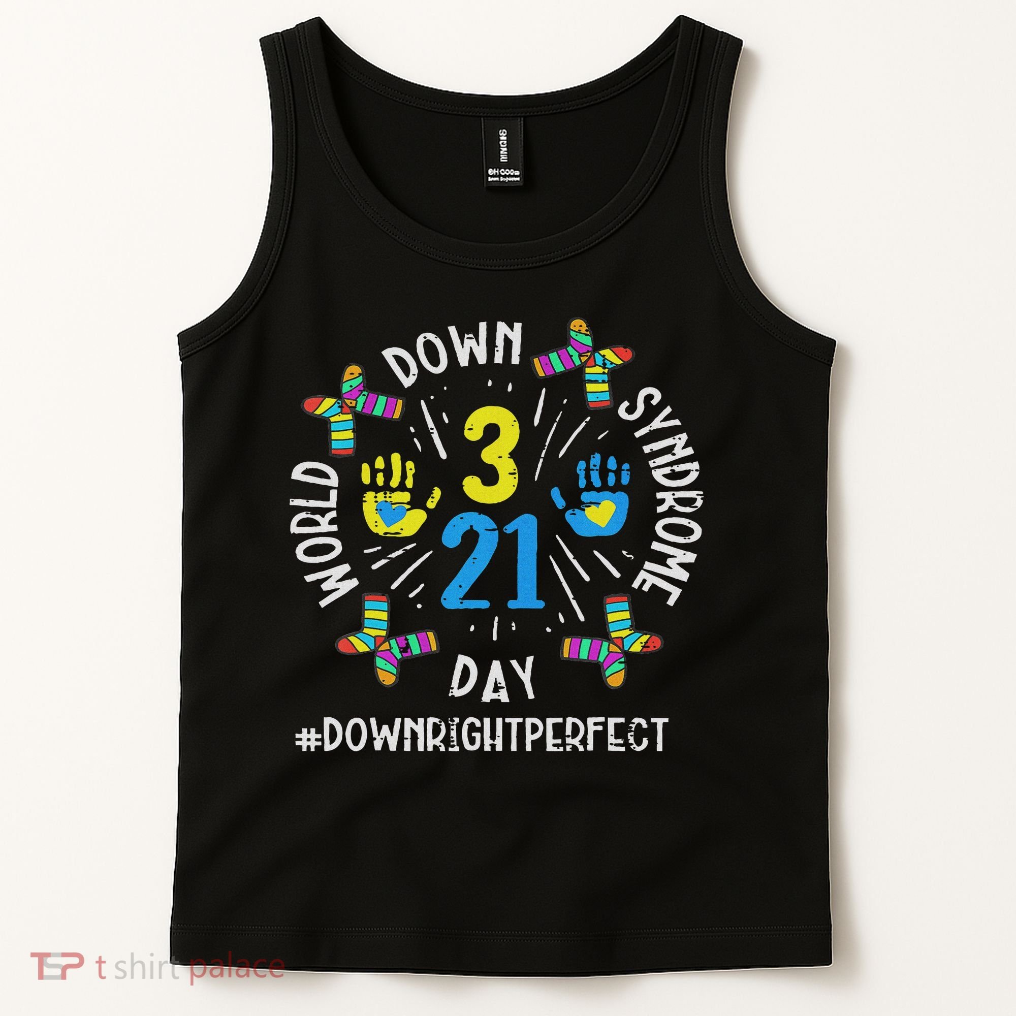 World Down Syndrome Day 321 Awareness Support Women Tank Top