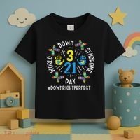 World Down Syndrome Day 321 Awareness Support Women Toddler T-Shirt thumb 3