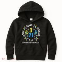 World Down Syndrome Day 321 Awareness Support Women Kids Hoodie thumb 0