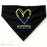 World Down Syndrome Awareness Day 3 Arrows Lucky Few Tattoo USA-Made Doggie Bandana thumb 0