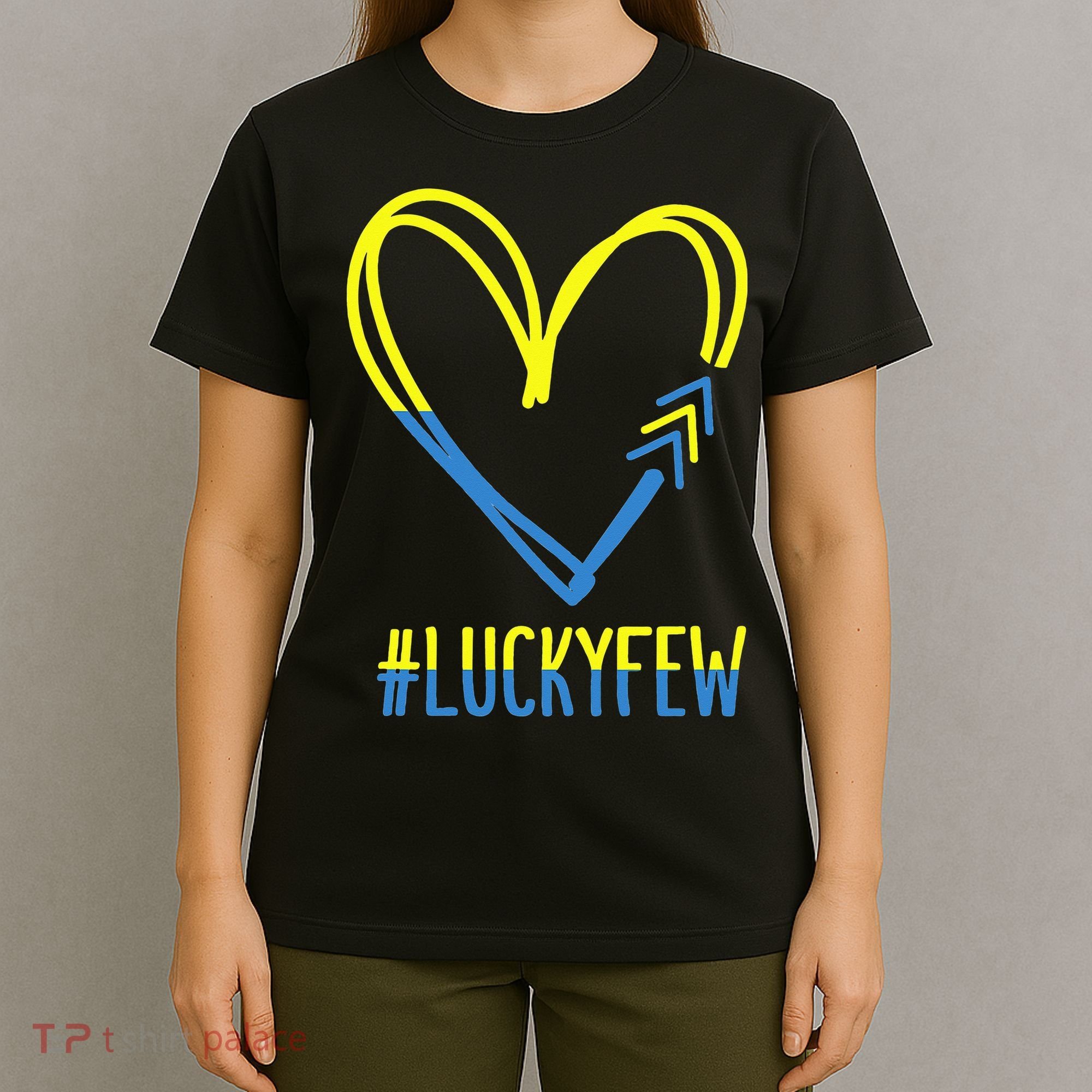 World Down Syndrome Awareness Day 3 Arrows Lucky Few Tattoo T-Shirt