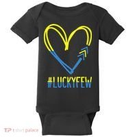 World Down Syndrome Awareness Day 3 Arrows Lucky Few Tattoo Baby Bodysuit thumb 0