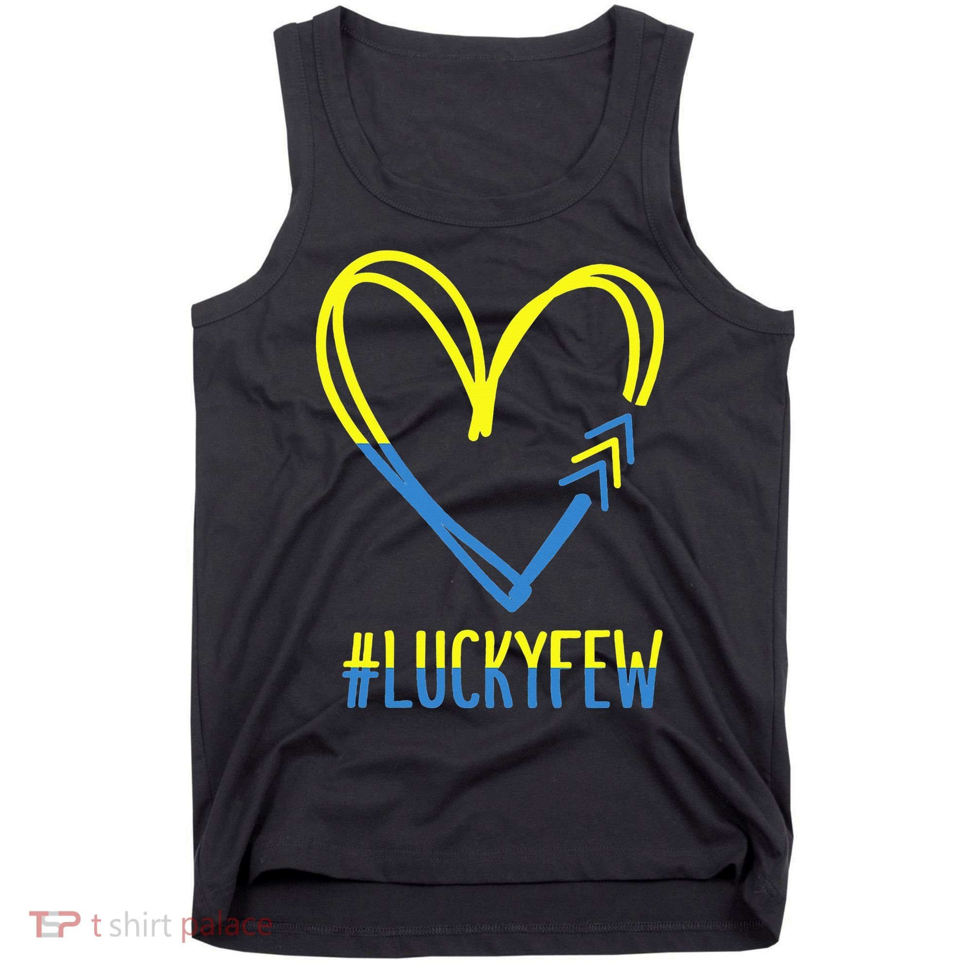 World Down Syndrome Awareness Day 3 Arrows Lucky Few Tattoo Tank Top