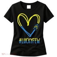 World Down Syndrome Awareness Day 3 Arrows Lucky Few Tattoo Women's T-Shirt thumb 0