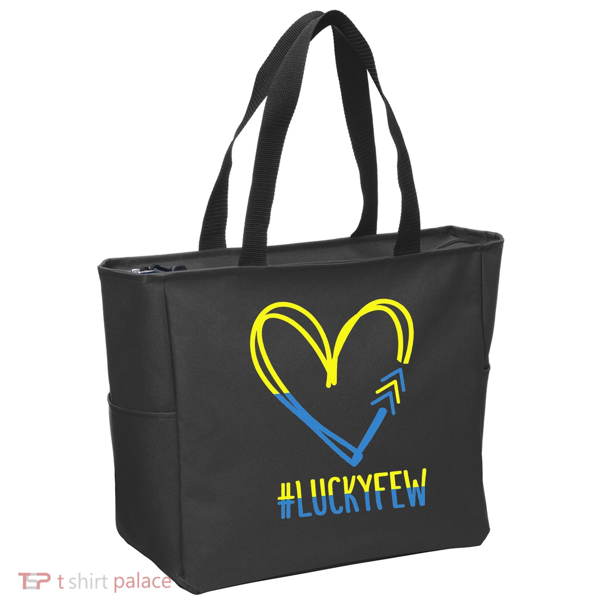 World Down Syndrome Awareness Day 3 Arrows Lucky Few Tattoo Tote Bag