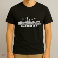 Washington Dc Skyline T-Shirt thumb 3