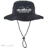 Washington Dc Skyline Bucket Hat thumb 0