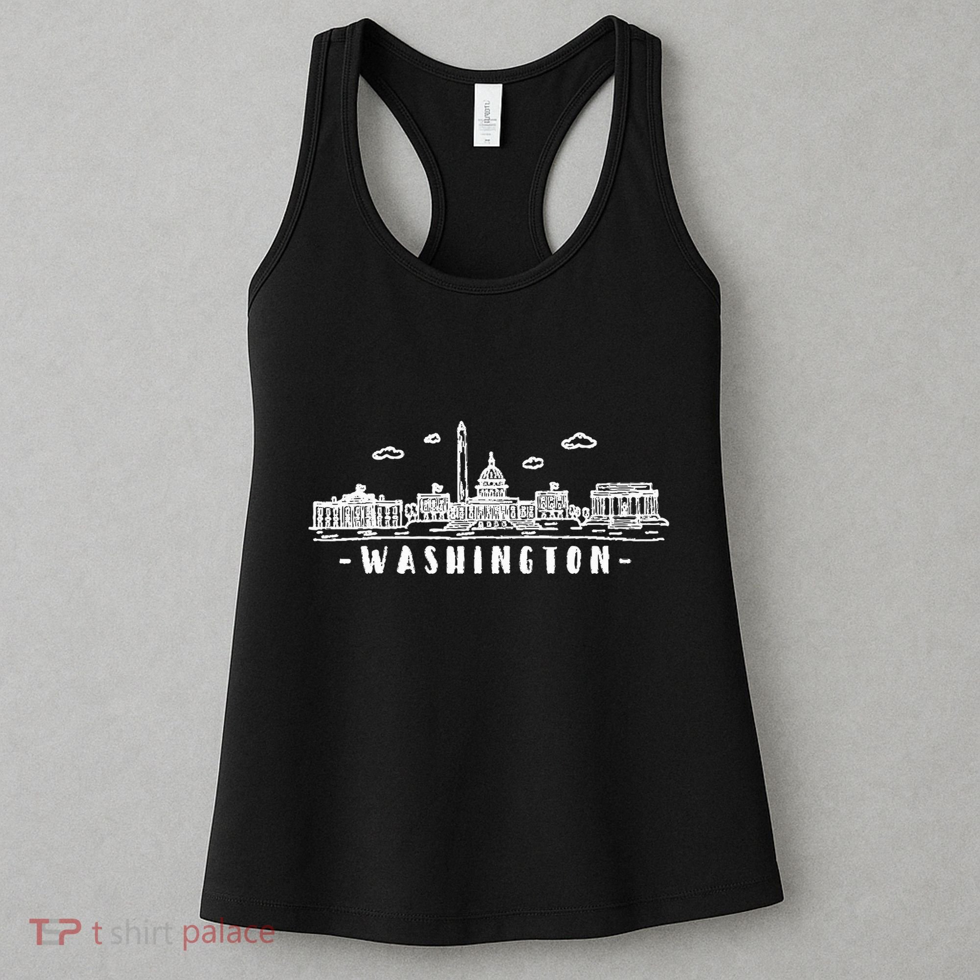 Washington Dc Skyline Women's Tank Top