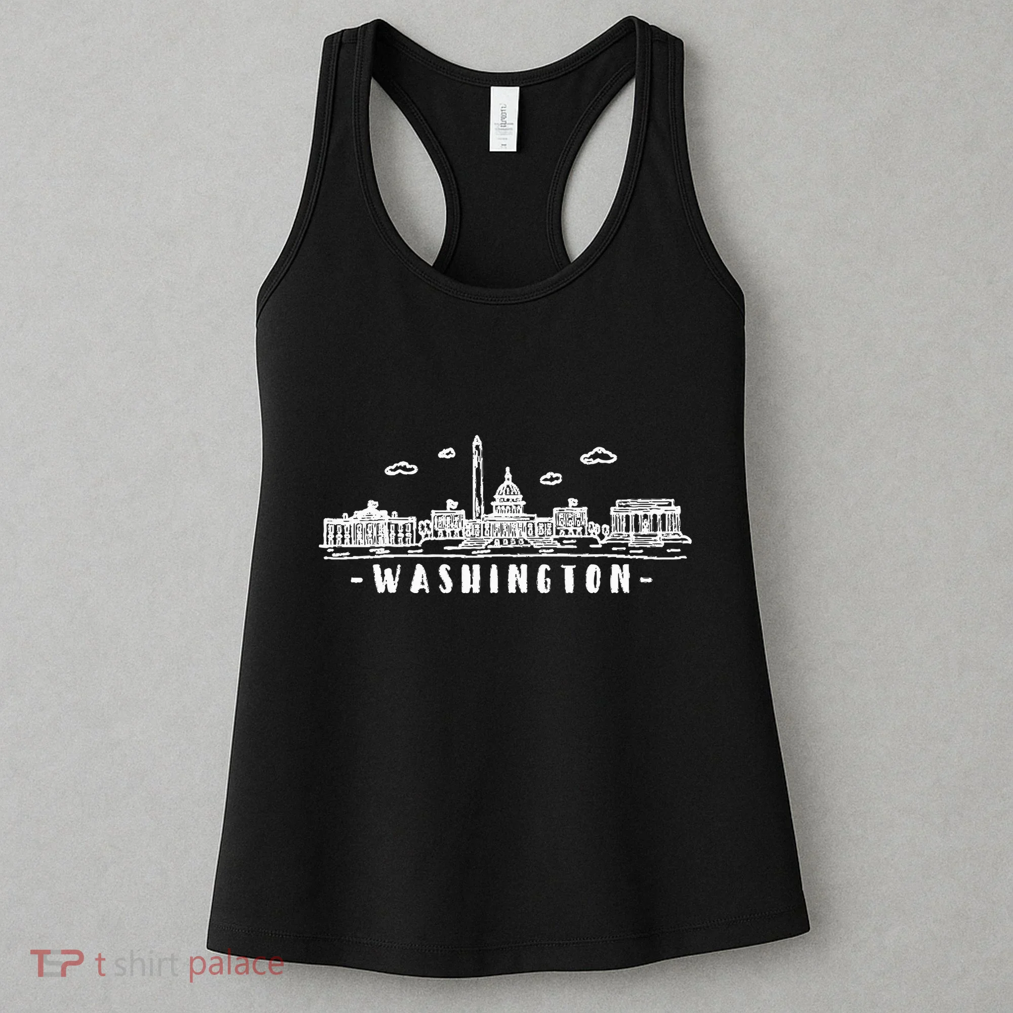 Washington Dc Skyline Women's Tank Top