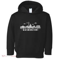 Washington Dc Skyline Toddler Hoodie thumb 0