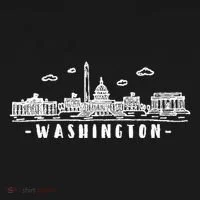 Washington Dc Skyline Toddler Hoodie thumb 2