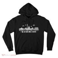 Washington Dc Skyline Tall Hoodie thumb 0