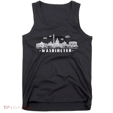 Washington Dc Skyline Tank Top