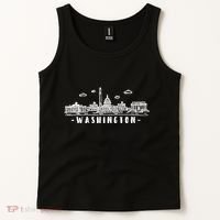 Washington Dc Skyline Tank Top thumb 2