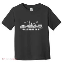 Washington Dc Skyline Toddler T-Shirt thumb 0
