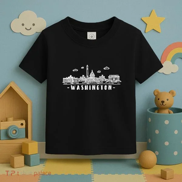 Washington Dc Skyline Toddler T-Shirt