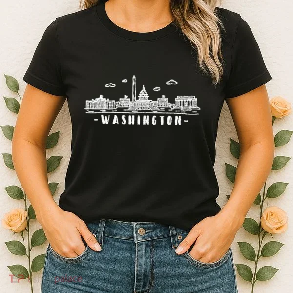 Washington Dc Skyline Women's T-Shirt