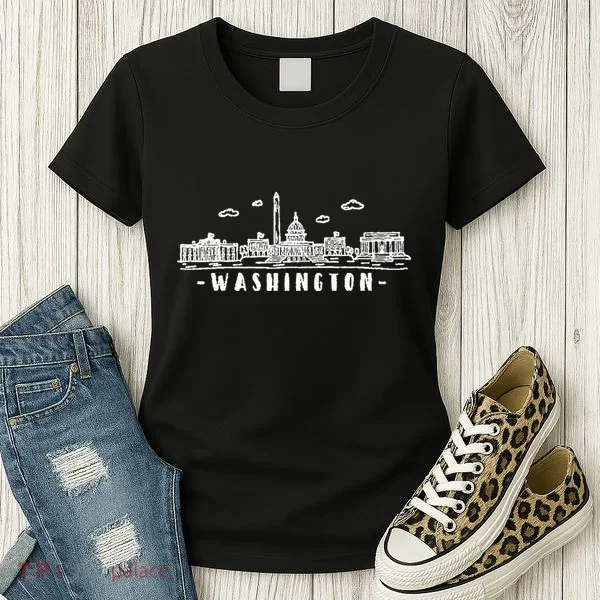 Washington Dc Skyline Women's T-Shirt