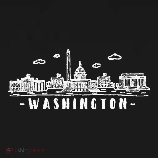 Washington Dc Skyline Women's T-Shirt