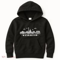 Washington Dc Skyline Kids Hoodie thumb 0